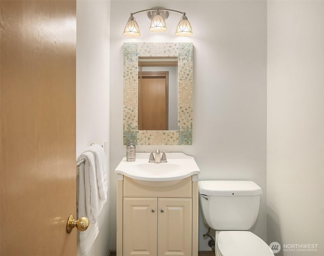 44422 SE 130th St, North Bend, WA 98045 - half bath featuring vanity and toilet