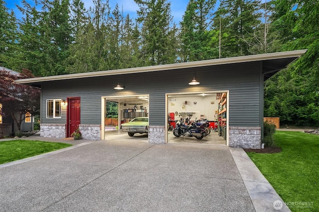 44422 SE 130th St, North Bend, WA 98045 - garage featuring driveway