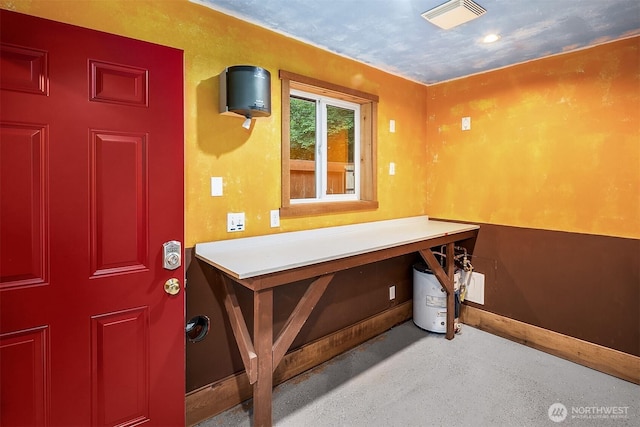 44422 SE 130th St, North Bend, WA 98045 - interior space featuring concrete flooring and baseboards