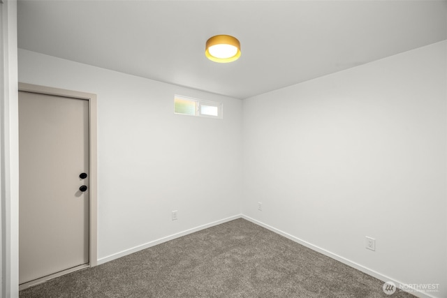 24222 54th Ave W Unit 55, Mountlake Terrace, WA 98043 - unfurnished room with dark colored carpet and baseboards