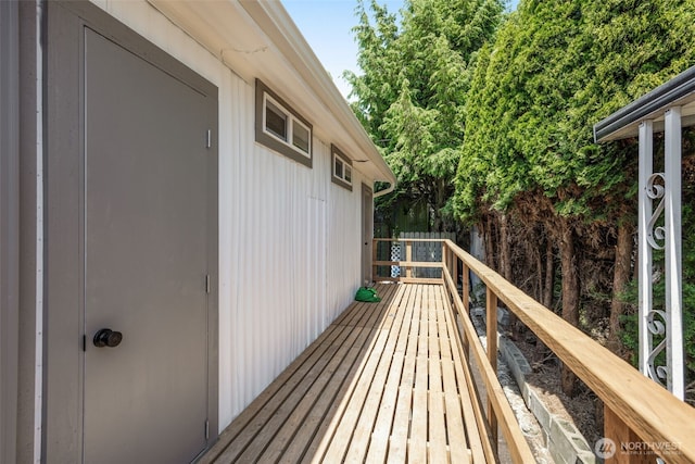 24222 54th Ave W Unit 55, Mountlake Terrace, WA 98043 - view of wooden terrace