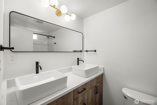 24222 54th Ave W Unit 55, Mountlake Terrace, WA 98043 - full bathroom with toilet and double vanity