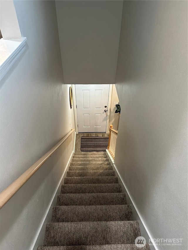 314 Birchwood Ln, Sedro Woolley, WA 98284 - stairs featuring carpet floors