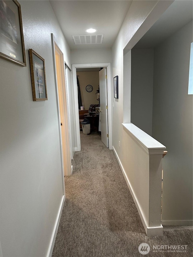 314 Birchwood Ln, Sedro Woolley, WA 98284 - corridor featuring carpet flooring and an office area