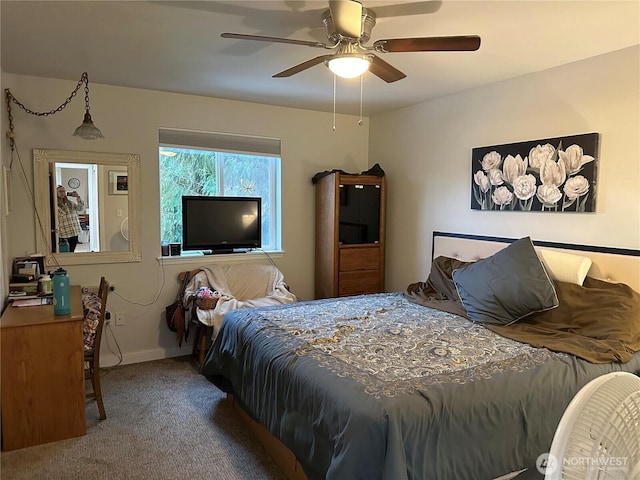 314 Birchwood Ln, Sedro Woolley, WA 98284 - bedroom featuring carpet floors and ceiling fan