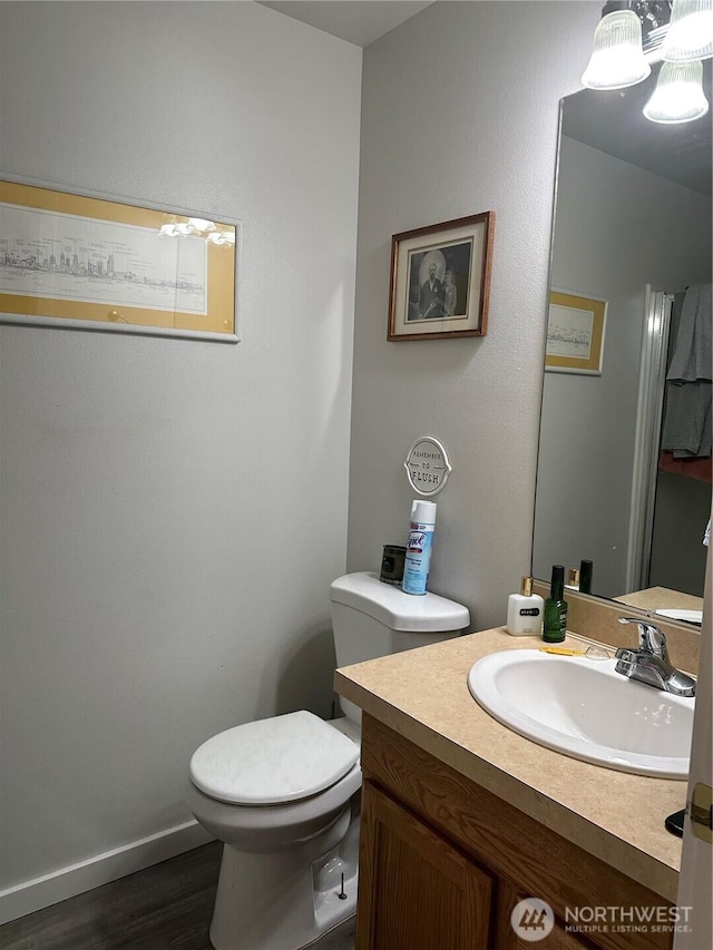 314 Birchwood Ln, Sedro Woolley, WA 98284 - bathroom with vanity and wood finished floors