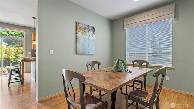 4422 NE 2nd Ln, Renton, WA 98059 - dining room with baseboards and light wood finished floors