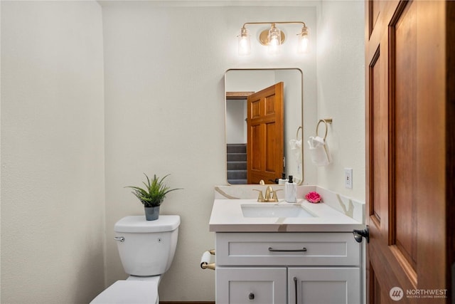 13710 41st Ave NE, Seattle, WA 98125 - half bathroom featuring toilet and vanity