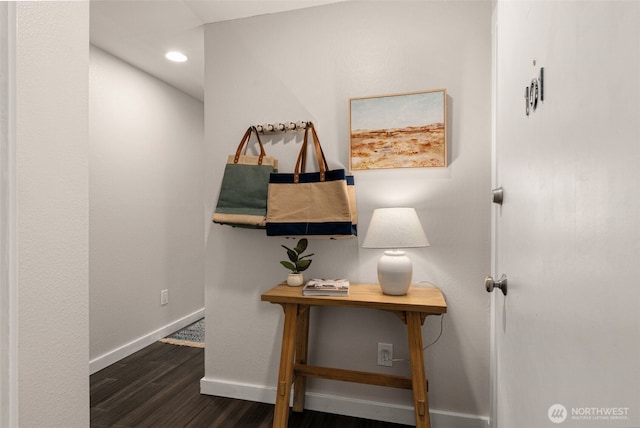2219 Eastlake Ave E Unit 101, Seattle, WA 98102 - hallway with wood finished floors and recessed lighting