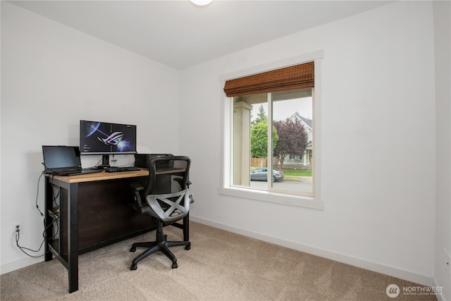 1344 Foreman Rd, Dupont, WA 98327 - carpeted office space with baseboards