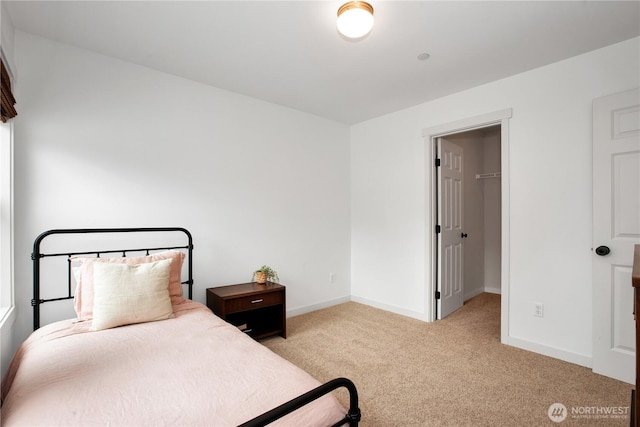 1344 Foreman Rd, Dupont, WA 98327 - carpeted bedroom with baseboards and a spacious closet