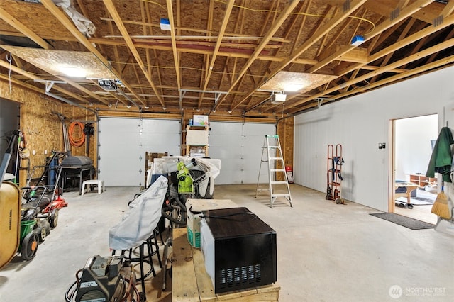 442 Rhododendron Dr, Sequim, WA 98382 - garage with a garage door opener