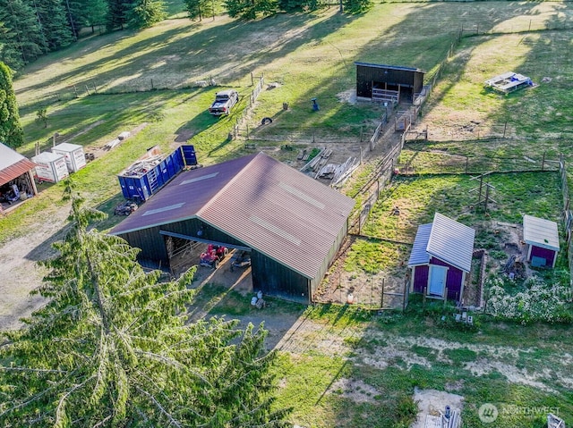 19910 NE 356th St, Yacolt, WA 98675 - aerial view of property and surrounding area