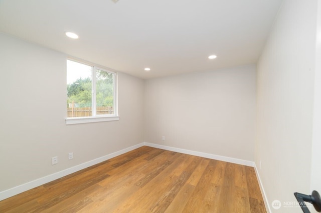 2316 67th Ave NE, Tacoma, WA 98422 - spare room with light wood-type flooring and recessed lighting