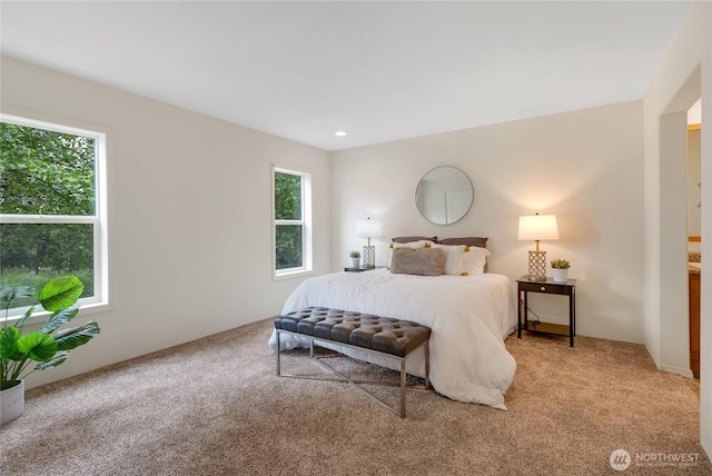 15807 78th Avenue Ct E, Puyallup, WA 98375 - bedroom with light carpet and multiple windows