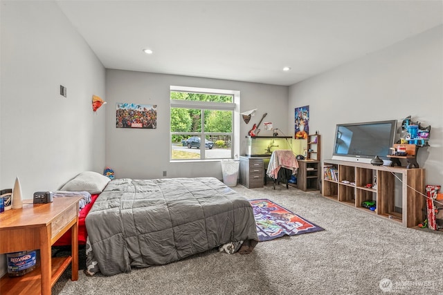 140 Bowers, Chehalis, WA 98532 - carpeted bedroom with recessed lighting