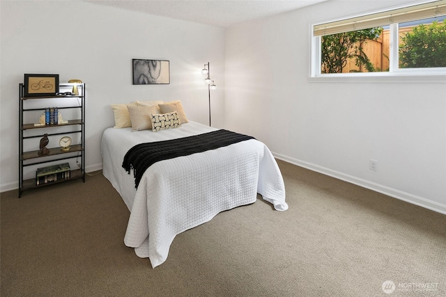 4444 44th Ave SW Unit 101, Seattle, WA 98116 - carpeted bedroom with baseboards