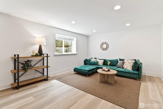1615 Monroe St, Bellingham, WA 98225 - living room with light wood-type flooring and recessed lighting
