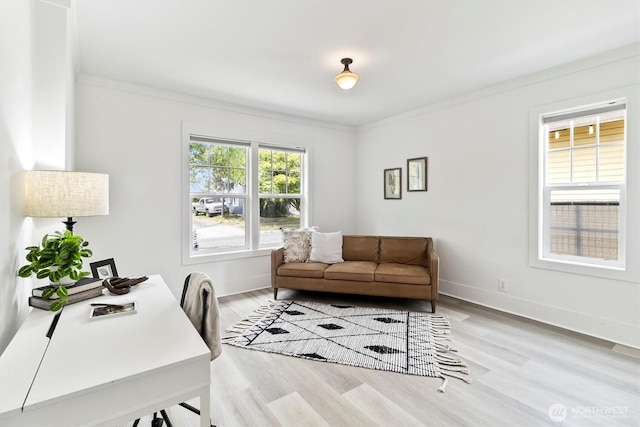 1615 Monroe St, Bellingham, WA 98225 - home office with wood finished floors and ornamental molding