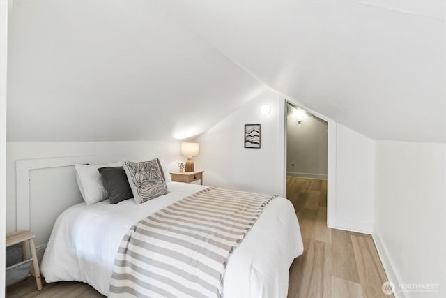 1615 Monroe St, Bellingham, WA 98225 - bedroom with wood finished floors and vaulted ceiling