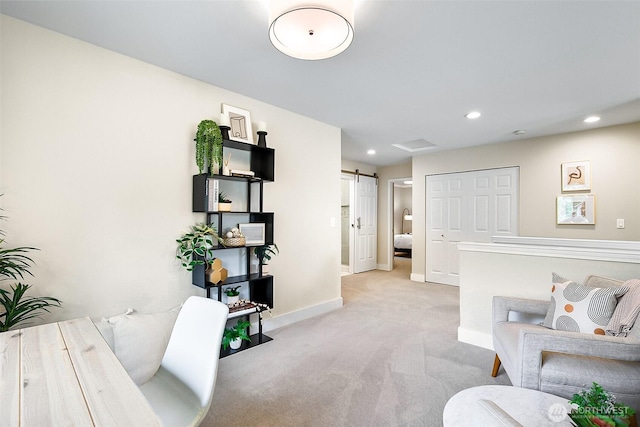 3906 141st Pl SE, Mill Creek, WA 98012 - living room with light carpet and recessed lighting