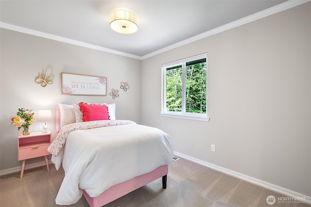 3906 141st Pl SE, Mill Creek, WA 98012 - carpeted bedroom with baseboards and crown molding