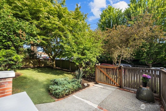 4055 SW Prince St, Seattle, WA 98116 - fenced backyard with a gate