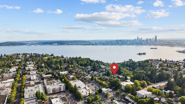 4055 SW Prince St, Seattle, WA 98116 - drone / aerial view of a large body of water