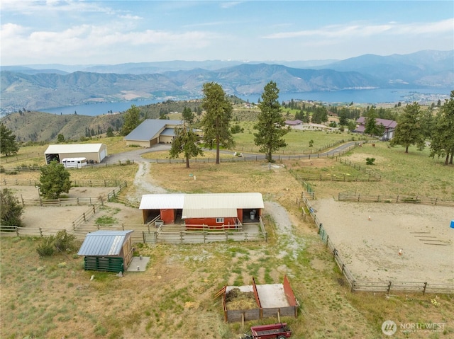 95 Horizon Ln, Chelan, WA 98816 - view of rural area featuring a mountain backdrop