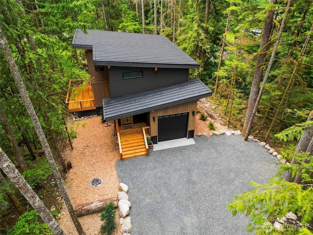 7489 Olsen Dr, Deming, WA 98244 - garage with asphalt driveway