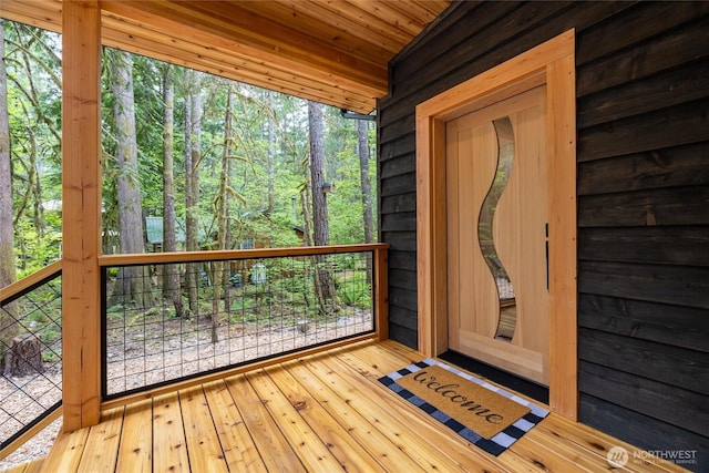 7489 Olsen Dr, Deming, WA 98244 - view of wooden deck