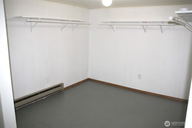 552 Maple St S, Okanogan, WA 98844 - walk in closet with baseboard heating