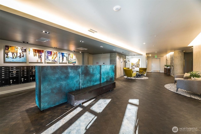 590 1st Ave S Unit 907, Seattle, WA 98104 - reception with mail area