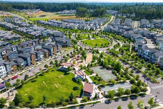 22939 Poplar Ave SE, Black Diamond, WA 98010 - aerial view of property and surrounding area with nearby suburban area