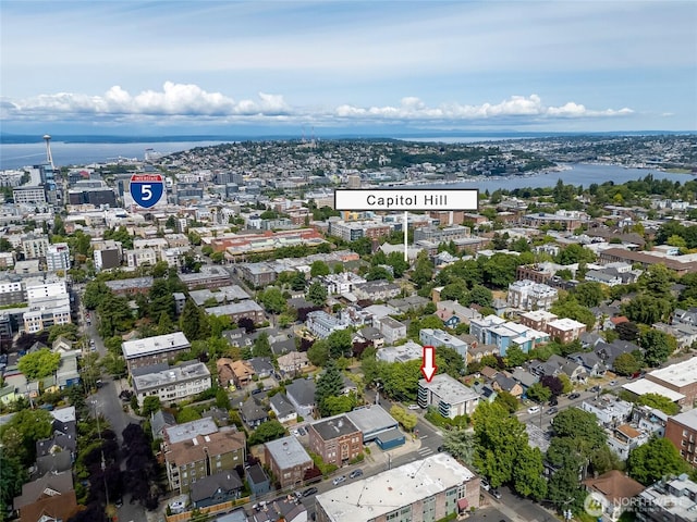 1110 E Harrison St Unit 301, Seattle, WA 98102 - aerial view of property's location featuring a nearby body of water