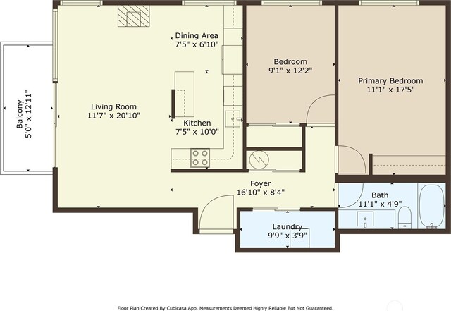 1110 E Harrison St Unit 301, Seattle, WA 98102 - view of property floor plan
