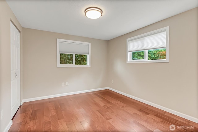 3005 Old Morse Rd SE, Olympia, WA 98501 - unfurnished bedroom featuring light wood-style flooring and a closet