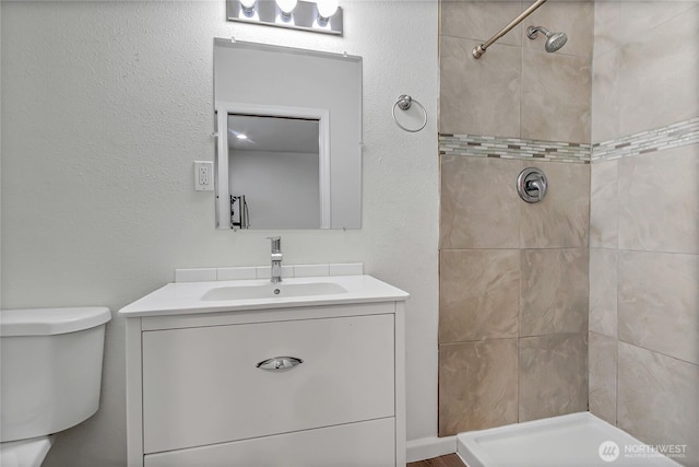 3005 Old Morse Rd SE, Olympia, WA 98501 - full bath featuring vanity and a tile shower