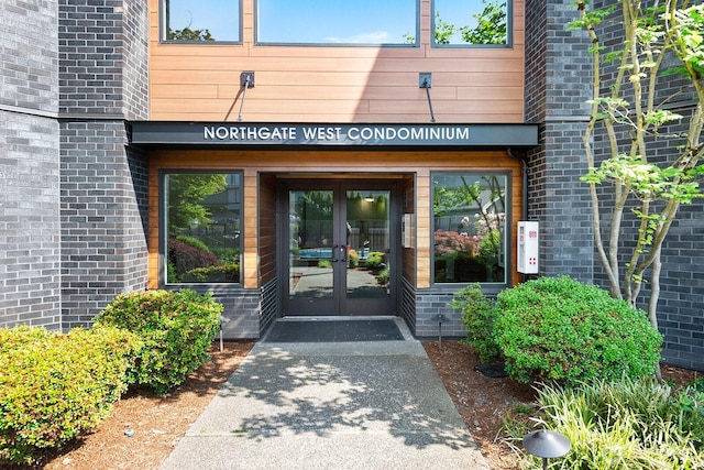 11300 1st Ave NE Unit 224, Seattle, WA 98125 - doorway to property featuring french doors
