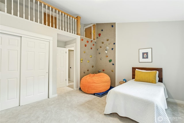 17519 33rd Ave NE, Lake Forest Park, WA 98155 - carpeted bedroom featuring a closet and baseboards