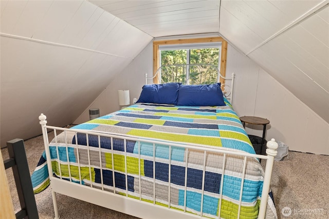 7 Moonshine Ln, Ronald, WA 98940 - carpeted bedroom featuring lofted ceiling