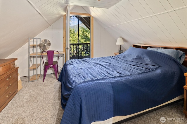 7 Moonshine Ln, Ronald, WA 98940 - bedroom with carpet floors and lofted ceiling