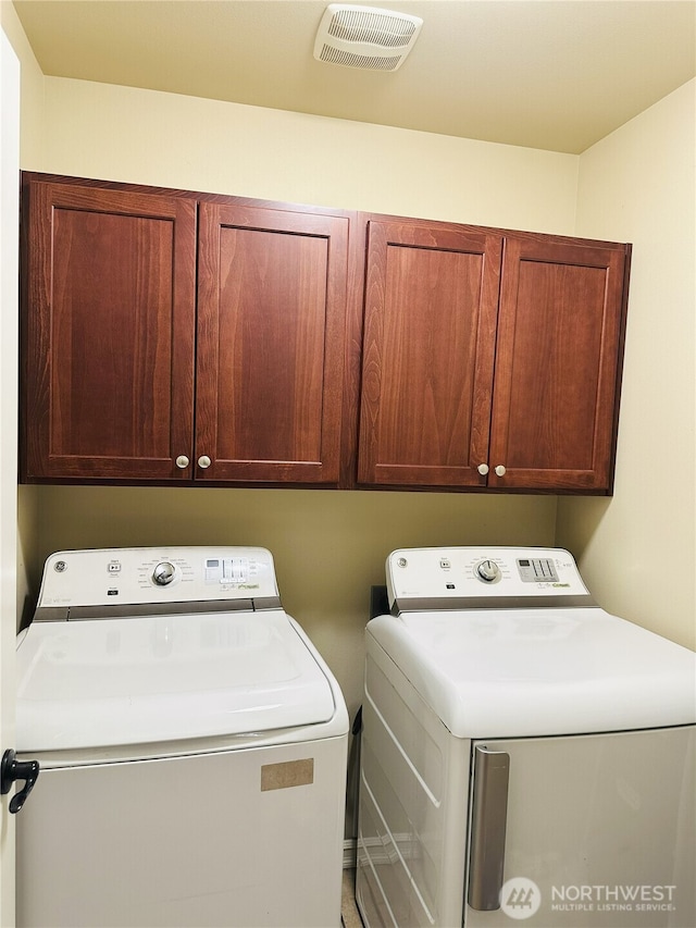 27120 105th Pl SE, Kent, WA 98030 - washroom featuring washer and dryer and cabinet space