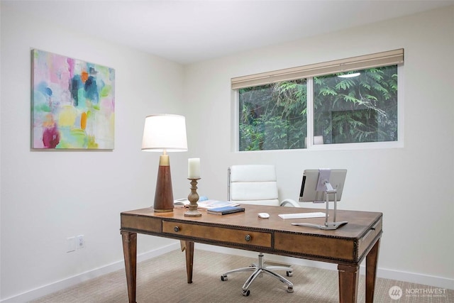 10761 Bill Point Crst NE, Bainbridge Island, WA 98110 - office with baseboards and carpet