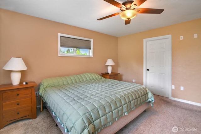 2360 Sapp Rd SW, Tumwater, WA 98512 - bedroom featuring carpet floors and ceiling fan