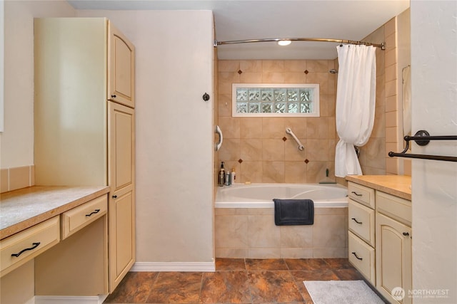 2360 Sapp Rd SW, Tumwater, WA 98512 - bathroom featuring tiled shower / bath and vanity