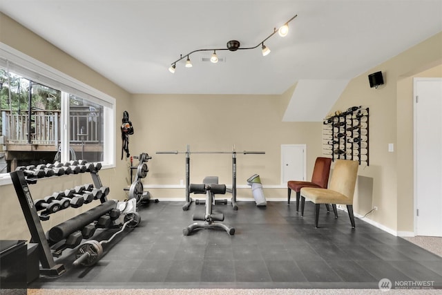 2212 186th Ave NE, Redmond, WA 98052 - workout area featuring baseboards