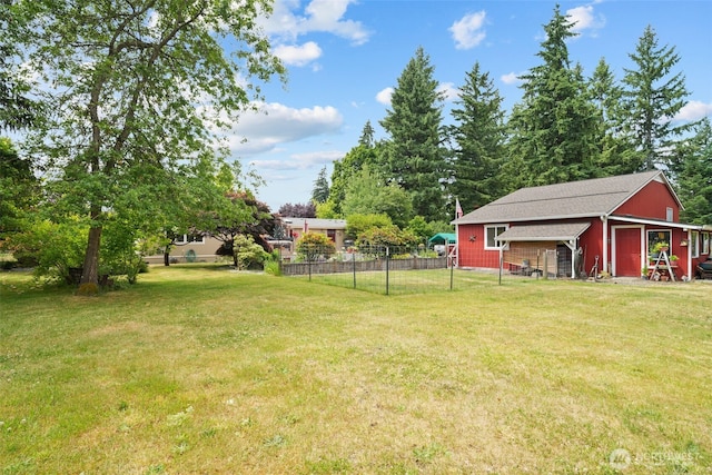 6338 Kirsop, Olympia, WA 98512 - view of yard featuring an outdoor structure