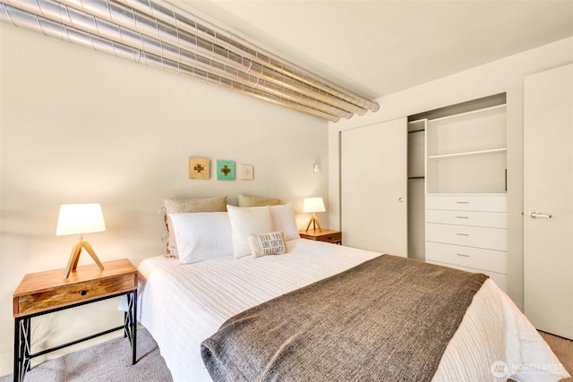 530 Broadway E Unit 130, Seattle, WA 98102 - carpeted bedroom featuring a closet