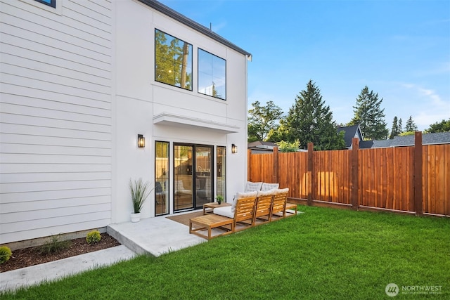 9224 36th Ave SW Unit 2, Seattle, WA 98126 - back of house featuring an outdoor hangout area